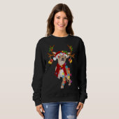 Chihuahua Gorgeous Rentier Weihnachten Sweatshirt (Vorne ganz)