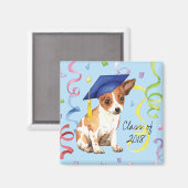 Chihuahua Graduate Magnet (Vorderseite/Rückseite)