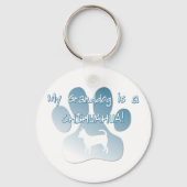 Chihuahua Granddog Schlüsselanhänger (Vorderseite)