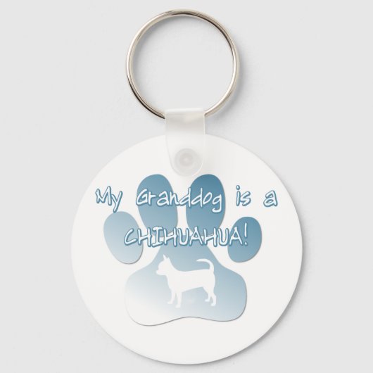 Chihuahua Granddog Schlüsselanhänger (Vorderseite)