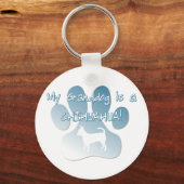 Chihuahua Granddog Schlüsselanhänger (Vorderseite)