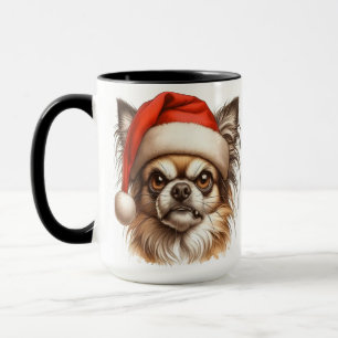 Chihuahua Grumpy Weihnachtscoffee Tasse Cup
