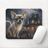 Chihuahua Halloween Beängstigend Mousepad (Mit Mouse)
