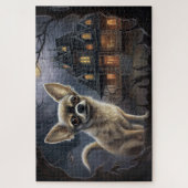 Chihuahua Halloween Beängstigend Puzzle (Vertikal)