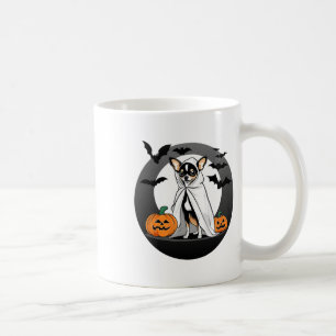 Chihuahua Halloween Ghost Costume Pumpkin - Klein Kaffeetasse