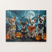 Chihuahua Halloween Spooky Puzzle (Horizontal)