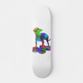 Chihuahua-Hamburger Skateboard (Vorne)