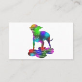 Chihuahua-Hamburger Visitenkarte (Rückseite)