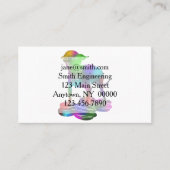 Chihuahua-Hamburger Visitenkarte (Vorderseite)