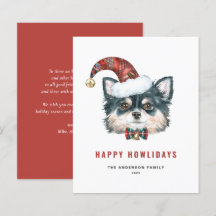 Chihuahua Happy Howlidays Card