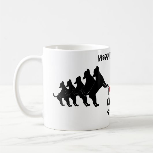 Chihuahua Happy Hump Day Tasse (Links)