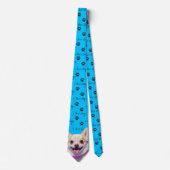 Chihuahua Haustier Hund Neck Tie Krawatte (Vorderseite)
