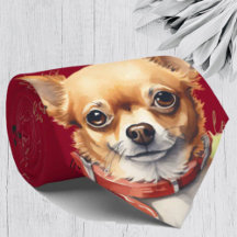 Chihuahua Haustier Hund Neck Tie