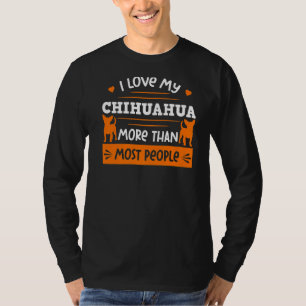 Chihuahua Haustierbesitzer Hundezucht T-Shirt