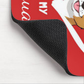 Chihuahua Heart_Dog Lover Mousepad (Ecke)