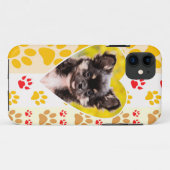 Chihuahua Heart Paw Prints Case-Mate iPhone Hülle (Rückseite (Horizontal))