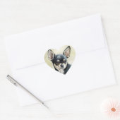 Chihuahua Heart Sticker (Umschlag)