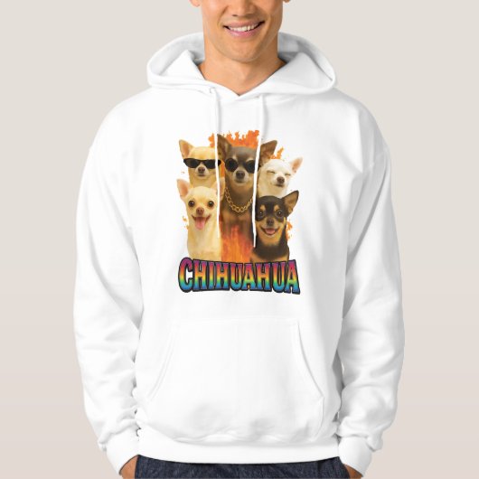 Chihuahua hoodie (Vorderseite)