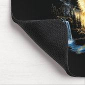 Chihuahua howling to the moon vintage funny mousepad (Ecke)