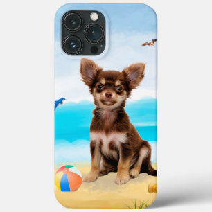 Chihuahua-Hund am Strand Case-Mate iPhone Hülle
