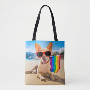 Chihuahua Hund am Strand Tasche
