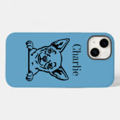 Chihuahua-Hund Case-Mate iPhone Hülle (Rückseite (Horizontal))
