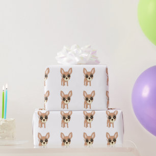 Chihuahua-Hund-Design Geschenkpapier