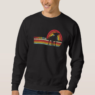 Chihuahua-Hund für Männer Kinder Jungen Retro Chiw Sweatshirt