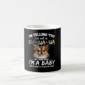 Chihuahua Hund ich sage Ihnen, ich bin kein Hausti Kaffeetasse (Mittel)
