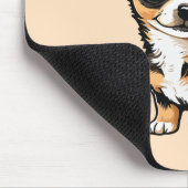 Chihuahua-Hund Mousepad (Ecke)