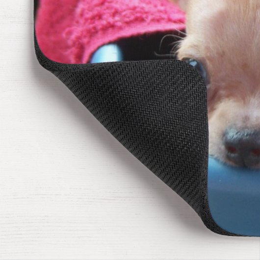 Chihuahua-Hund Mousepad (Ecke)