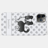 Chihuahua Hund & Name Case-Mate iPhone Hülle (Rückseite (Horizontal))