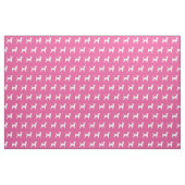 Chihuahua Hund Silhouette Pink Stoff (Fat Quarter (45,7 x 55,9 cm))