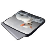 Chihuahua Hund Sitting Dog Portrait Art Malerei Laptopschutzhülle (Vorne Knopf)