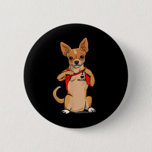 Chihuahua Hund Tattoo I Liebe Mama Niedlich Hundem Button