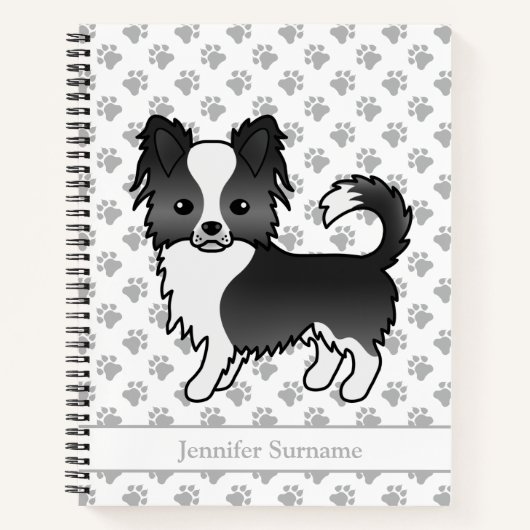 Chihuahua Hund & Text Notizblock (Vorderseite)