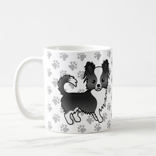 Chihuahua Hund und Paws Kaffeetasse (Links)