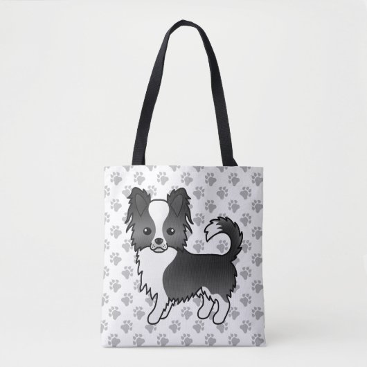 Chihuahua Hund und Paws Tasche (Vorderseite)