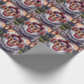 Chihuahua-Hund Valentinstag Geschenkpapier (Ecke)