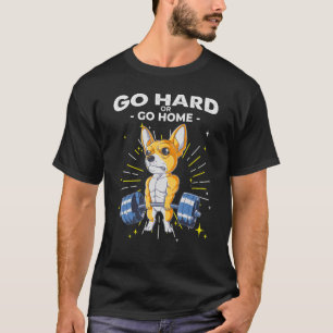 Chihuahua Hund Weightkrag hart oder Go Zuhause T-Shirt