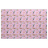 Chihuahua-Hunde Buballtee lila Stoff (Fat Quarter (45,7 x 55,9 cm))