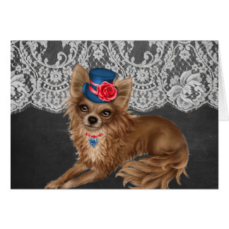 Chihuahua-Hunde, die Hats tragen