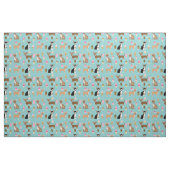 Chihuahua Hunde Eiscreme Stoff (Fat Quarter (45,7 x 55,9 cm))
