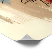 Chihuahua-Hunde-Kunstposter Poster (Ecke)