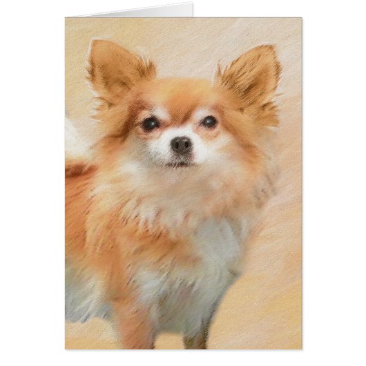 Chihuahua Hunde Malerei Original Art (Vorne)
