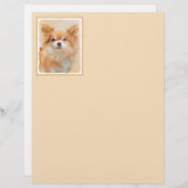 Chihuahua Hunde Malerei Original Art (Vorne/Hinten)