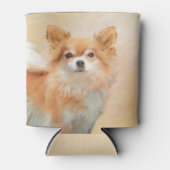 Chihuahua Hunde Malerei Original Art Dosenkühler (Vorderseite)
