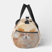 Chihuahua Hunde Malerei Original Art Duffle Bag (Rechts)