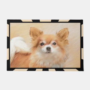 Chihuahua Hunde Malerei Original Art Fußmatte