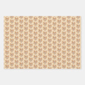 Chihuahua Hunde Malerei Original Art Geschenkpapier Set (Vorderseite)